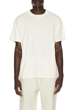 Fear of God ESSENTIALS Tee in Ivory - White. Size XL/1X (also in XS, S, M, L, XXL/2X, XXXL/3X).