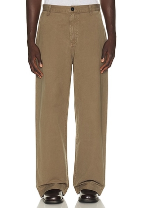 AGOLDE Warrick Trouser in Rockwell - Brown. Size 33 (also in 29, 30, 34, 36).