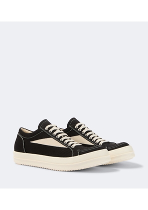 Rick Owens DRKSHDW Vintage suede-trimmed sneakers