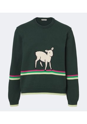 JW Anderson Embroidered cotton sweater