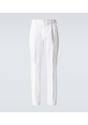 Dunhill Cotton and cashmere straight pants