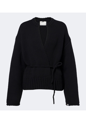 Extreme Cashmere NÂ°384 Ginza cashmere wrap cardigan