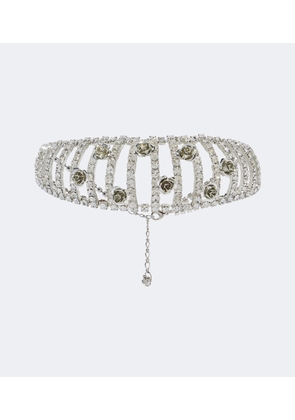 Magda Butrym Floral-applique embellished choker