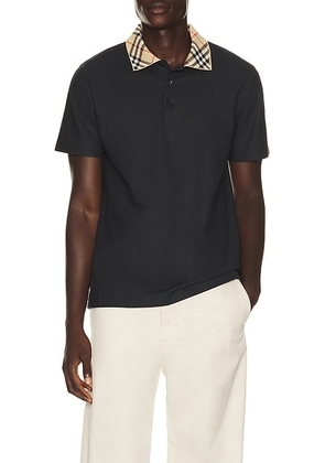 Burberry Evan Polo in Charcoal Melange - Grey. Size XXL/2X (also in S, M, L, XL/1X).