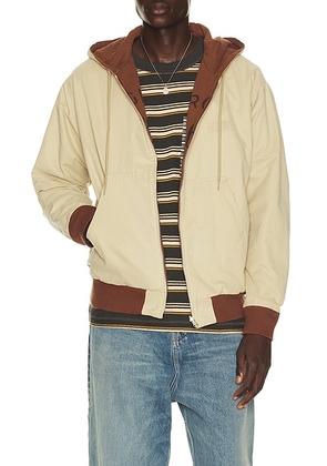 MM6 Maison Margiela Sportsjacket in Beige & Light Brown - Beige. Size 50 (also in 48, 52).