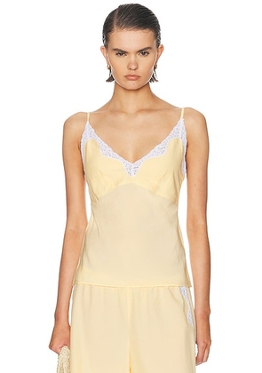 Posse Tabitha Top in Buttermilk - Yellow. Size S (also in XS).