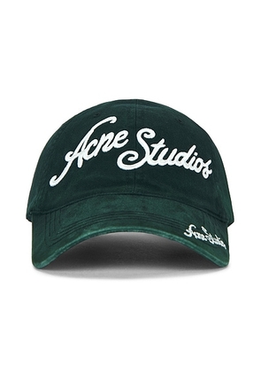 Acne Studios Carliy Venice in Dark Green - Green. Size all.