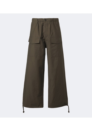 JW Anderson Cotton-blend wide-leg pants