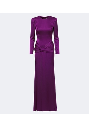 Alex Perry Satin crepe gown