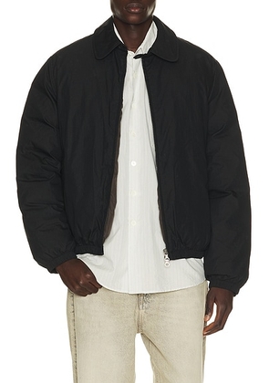 Our Legacy Avenue Puffa in Black Tide Cotton Nylon - Black. Size 48 (also in 46, 50).