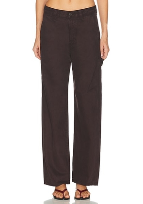 AGOLDE Lyndon Jean in Sloe Berry - Brown. Size 26 (also in 24, 25, 27, 28, 29, 30, 31, 32, 33, 34).