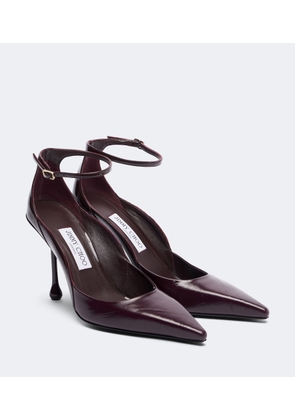 Jimmy Choo Quinci leather pumps