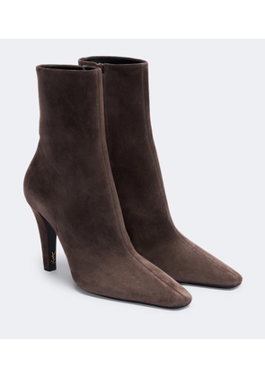 Saint Laurent Jill suede ankle boots