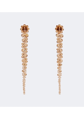 Simone Rocha Crystal-embellished drop earrings