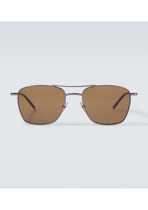 Saint Laurent SL Logo aviator sunglasses