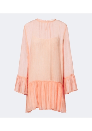Ulla Johnson Emmeline ruffled silk chiffon minidress