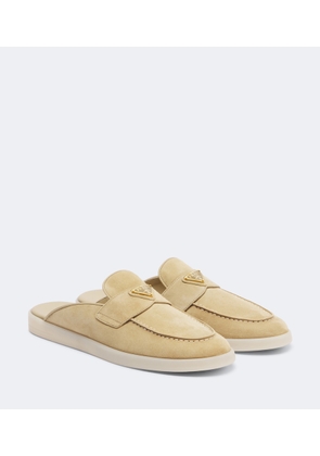 Prada Suede mules