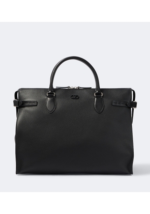 Valentino Garavani VLogo leather briefcase