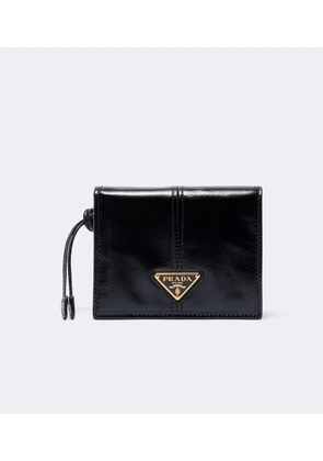 Prada Logo leather wallet