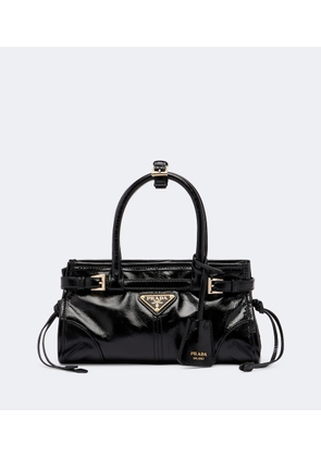 Prada Prada Bonnie Mini leather top-handle bag