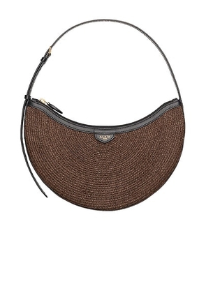 ALAÏA One Piece Demi Lune Bag in Brun. Size all.