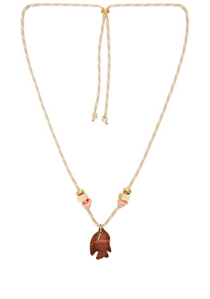 Flòwze X Collanine Colorate Necklace in Argilla - Red. Size all.