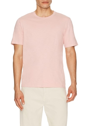 Theory Essential Tee in Chalk Pink - Blush. Size XXL/2X (also in M, S, L, XL/1X).