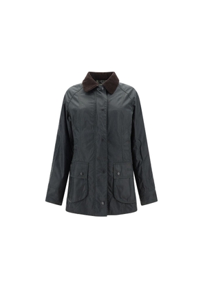 Barbour Bicolor Cotton Full-Length Jacket - 10