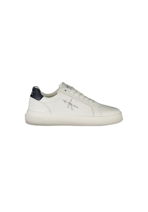 Calvin Klein Bianco Leather Men Sneaker - EU40/US7