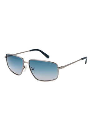 Guess Silver Metal Sunglasses