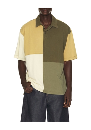 Brixton Deco Relaxed Polo in Multi. Size M. Also in S, L, XL/1X.