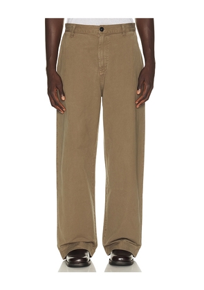 AGOLDE Warrick Trouser in Brown. Size 29. Also in 30, 33, 34, 36.