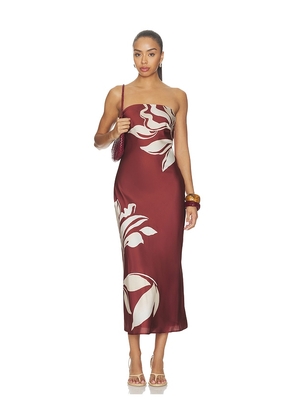 ASTR the Label Annabeth Dress in Brown. Size XS. Also in L, M, S, XL.