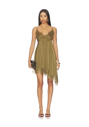 Gestuz Lalou Dress in Olive. Size 34. Also in 36, 38, 40.