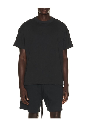 Fear of God ESSENTIALS Tee in Black. Size XS. Also in S, M, XL/1X, XXL/2X, XXXL/3X.