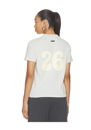 Fear of God ESSENTIALS Classic Fit Tee in Grey. Size XS. Also in S, M, L.