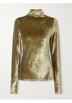 LEMAIRE - Velvet Top - Gold - xx small,x small,small,medium,large,x large