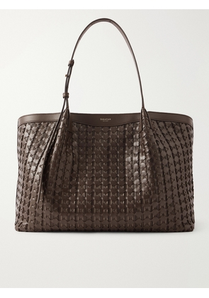 Serapian - Secret Mosaico Leather Tote - Brown - One size