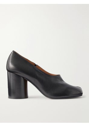 Maison Margiela - Tabi 80 Leather Pumps - Black - IT35,IT36,IT36.5,IT37,IT37.5,IT38,IT38.5,IT39,IT39.5,IT40,IT40.5,IT41