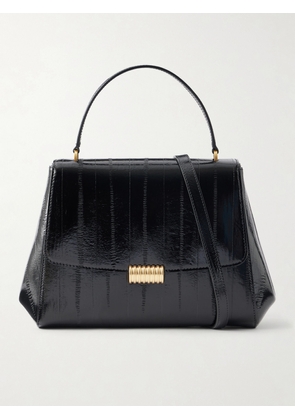 NEOUS - Thala Eel-effect Leather Shoulder Bag - Black - One size