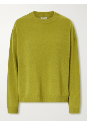 STAUD - Serrano Cashmere Sweater - Green - x small,small,medium,large,x large