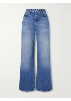 FRAME - The Off Duty Loose Wide-leg Jeans - Blue - 23,24,25,26,27,28,29,30,31,32,33