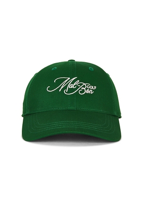 Malbon Palmetto Dad Hat in Green.