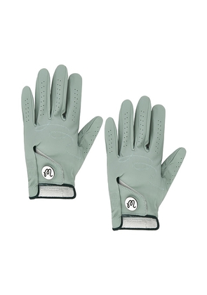 Malbon Palmetto Glove in Green. Size S. Also in M, L, XL/1X.
