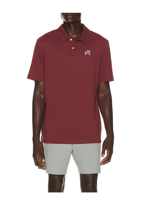 Malbon Fairway Polo in Brown. Size S. Also in M, L, XL/1X.
