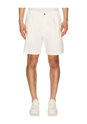 Theory Moonsoft Cotton Easy Shorts in Cream. Size 32. Also in 30, 31, 33, 34, 36, 38.
