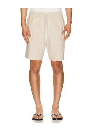 Theory Soft Terry Short in Neutral. Size M. Also in S, L, XL/1X, XXL/2X.