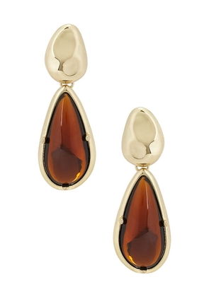 petit moments Solstice Earrings in Cognac.