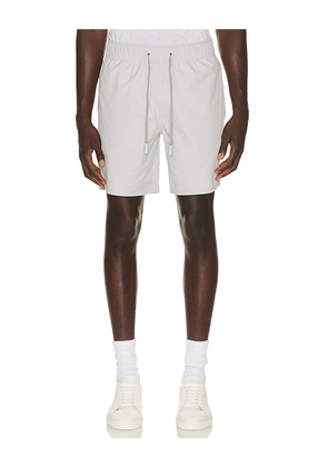 TravisMathew Wanderlust E-Waist Short in Grey. Size S. Also in M, L, XL/1X.