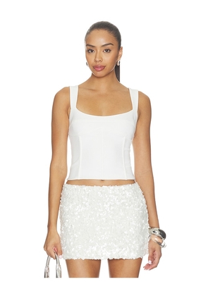 Runaway The Label Orion Bustier in White. Size XS. Also in S, M, XL.